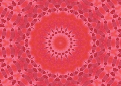 Pink Klaeidoscope mandala3