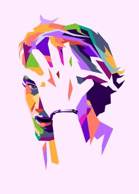 Alexander Zverev pop art