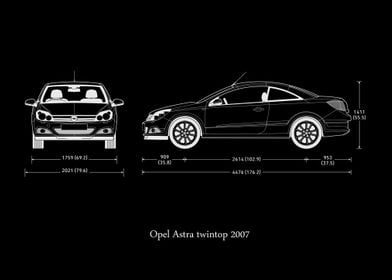 Opel Astra twintop 2007