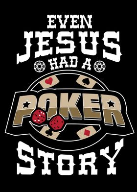 Funny Jesus Poker Gift