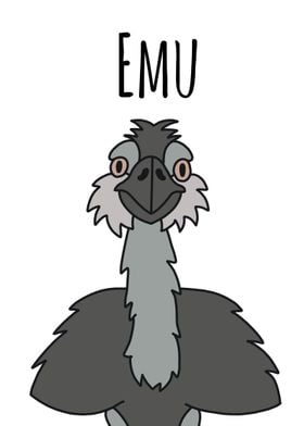 Animation Emu Poster