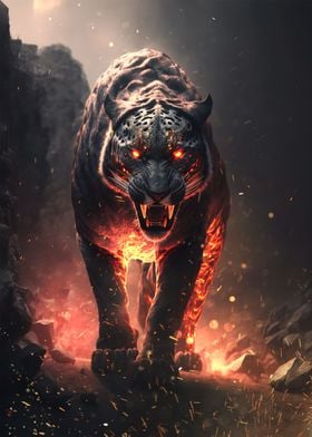 Fire tiger