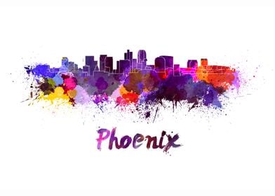 Phoenix skyline