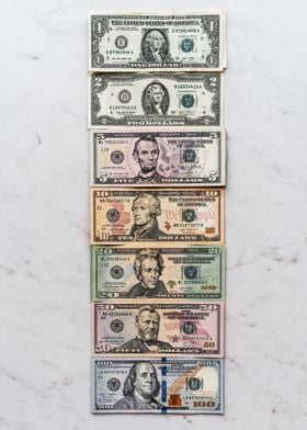 American Dollar Bills