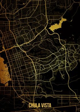 Chula Vista gold map