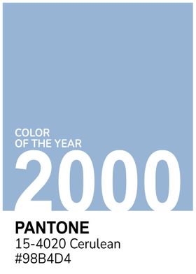 Pantone of the Year 2000