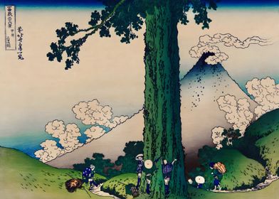 Ukiyo e Mishima Pass