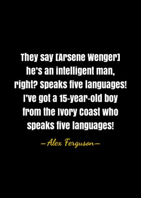 Alex Ferguson quote