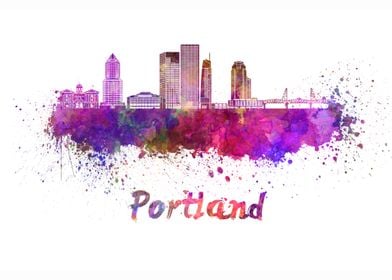 Portland v2 skyline