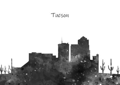 Tucson City Skyline