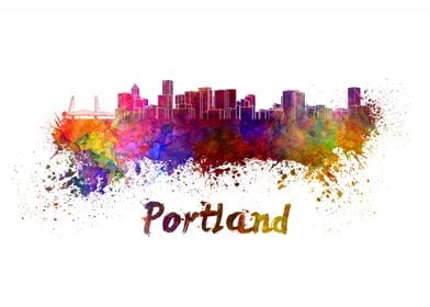 Portland skyline