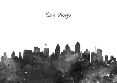 San Diego City Skyline