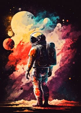 Splatter Astronaut