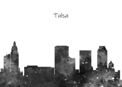 Tulsa City Skyline