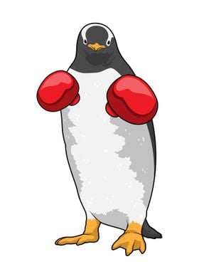 Penguin Boxer Boxing 