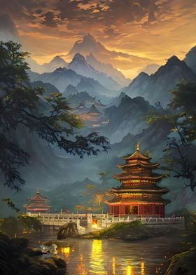 Fantasy Painting Asian