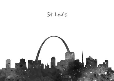 St Louis City Skyline