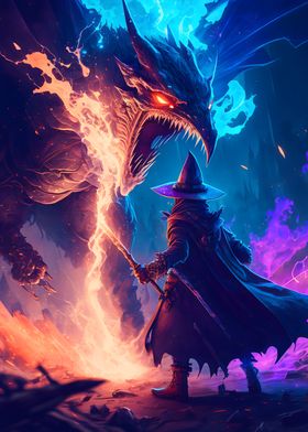 Wizard and Dragon