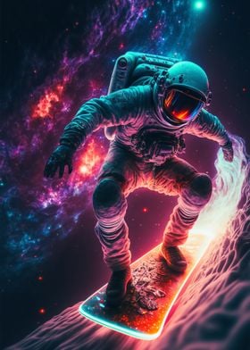 Astronaut Posters Online Shop Paintings Metal Displate | - Prints, Pictures, Unique