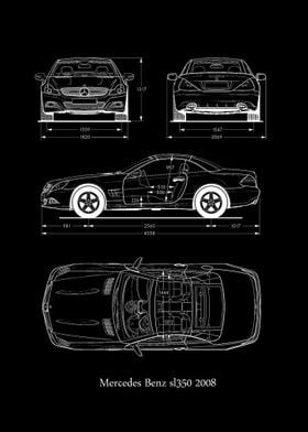 Mercedes Benz sl 350 2008