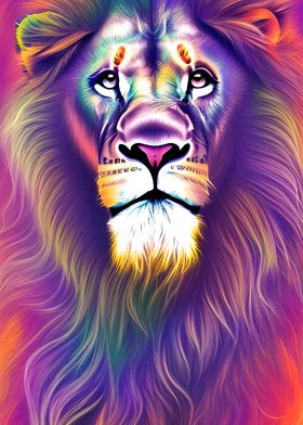 Animal Painting Lion King