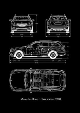 Mercedes Benz c class stat