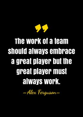 Alex Ferguson quote