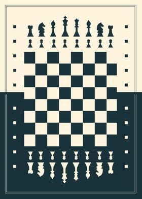 chess board flat