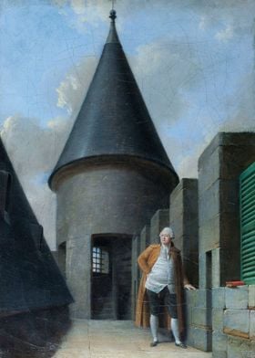 Louis XVI at the temple