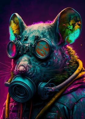 Cyberpunk Doomsday Rat 