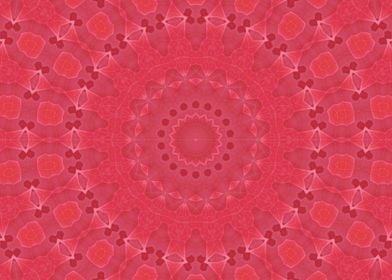 Pink Klaeidoscope mandala7