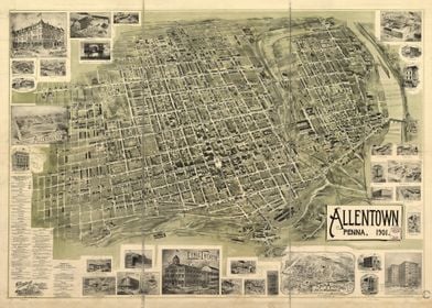 Allentown PA 1901