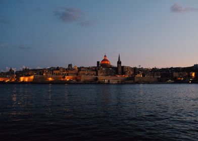 Skyline Of Valletta 