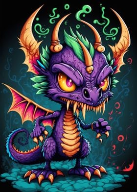 Cute but Evil Dragon