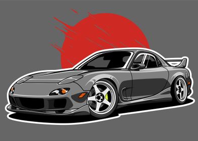 Mazda RX7 FD3S 