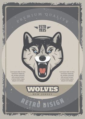 Retro Wolves