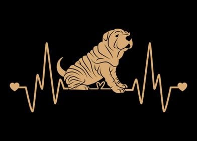 Shar Pei Heartbeat