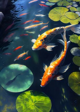 Koi pond