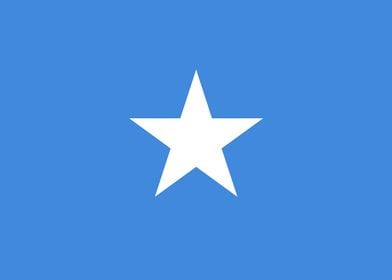 Somalian Flag of Somalia