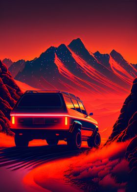 Synthwave Car 47