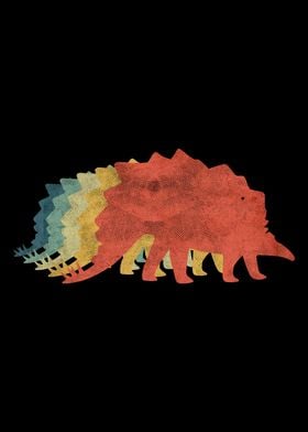 Stegosaurus Retro