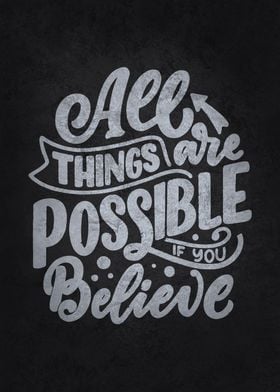 All Things Are Possible