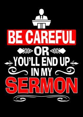 Funny Pastor Gift Sermon