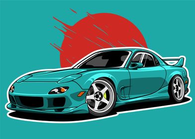 Mazda RX7 FD3S 