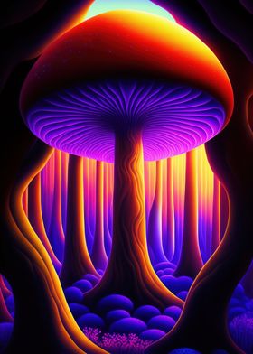 mushroom forest