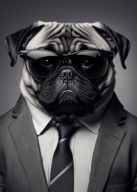 Secret Agent Mr Pug