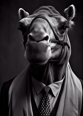 Classiest camel portrait