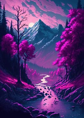 purple river