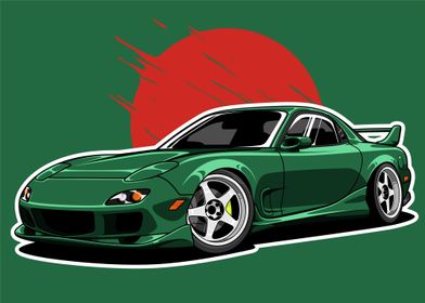 Mazda RX7 FD3S 