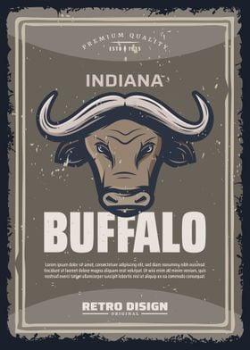 Retro Buffalo